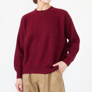 モンゴルカシミヤ クルーネックセーター／ZUTTO（ズット）｜愛着を持っ